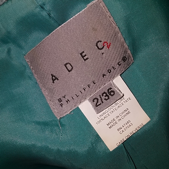 PHILLIPE ADEC Wool Boucle Tweet Jacket - Picture 5 of 8